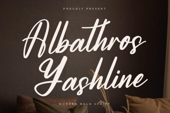 Albathros Yashline: A Modern Bold Script for Impactful Design