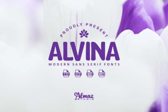 Alvina: Crafting a Strong Brand Identity with Modern Handwriting