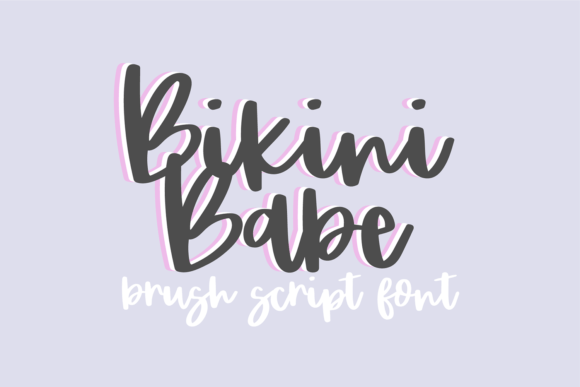 Bikini Babe: Your Go-To Font for a Fun, Bouncy Vibe