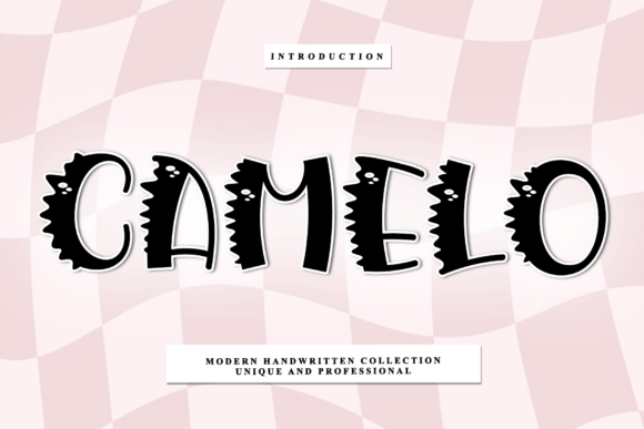 Camelo: The Sweet Handwritten Font for Elegant Design