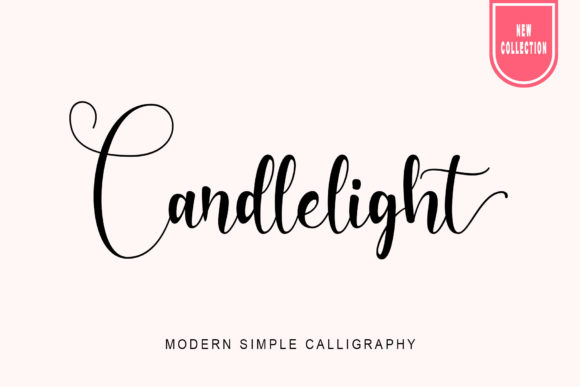 Candlelight: A Script Font for Modern, Elegant Design