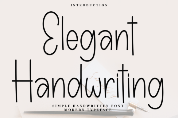 Elegant Handwriting: The Font for Effortless Digital Grace