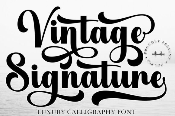 Exploring Vintage Signature: A Typeface for Timeless Branding