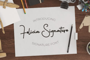 Felicia Signature: A Handwritten Font for Authentic Designs
