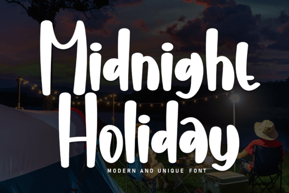 Midnight Holiday Font: A Sweet Touch for Your Designs