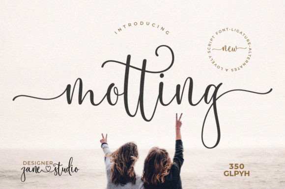 Motting: A Modern Script for Elegant Branding