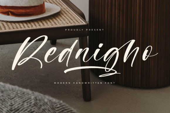 Rednigho: Crafting Elegance in Every Letterform