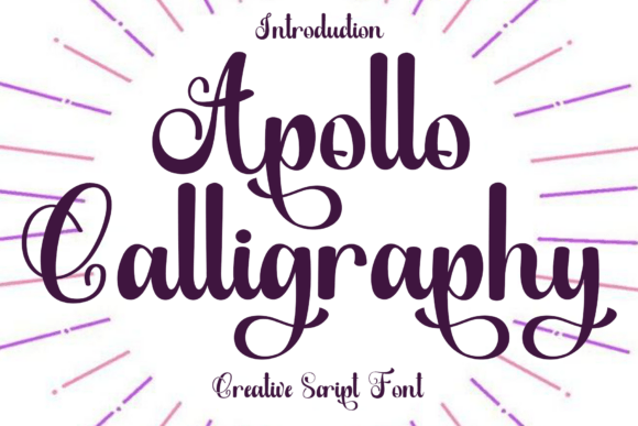 Warmth and Creativity: Unpacking the Apollo Calligraphy Font